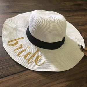 CC paper sun hat for Bride ☀️👒👰🏻